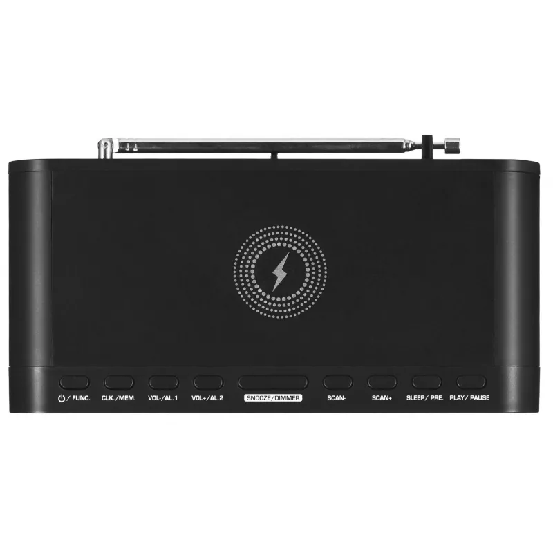 Ceas Cu Radio, Alarma Si Incarcator Wireless Adler AD 1192B