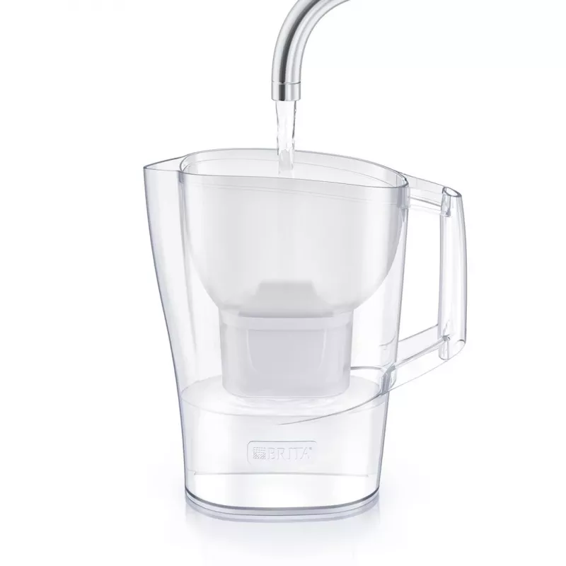 Brita Aluna 2,4 l dzbanek + 2 wkłady Maxtra biały