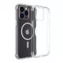Przezroczyste magnetyczne etui ochronne Joyroom JR-14H7 do iPhone 14 Plus, mocowanie magnetyczne, przezroczysta obudowa