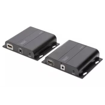 AV transmitter & receiver Digitus 4K HDMI Extender via CAT / IP Set