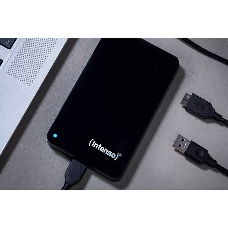 Dysk zewnętrzny INTENSO 2 TB 2,5 cala USB 3.2 Gen 1 (6023890), 5400 RPM, czarny