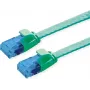 VALUE Kabel krosowy kat.6A (klasa EA) UTP, ultra-płaski, zielony, 5 m (21.99.2045)
