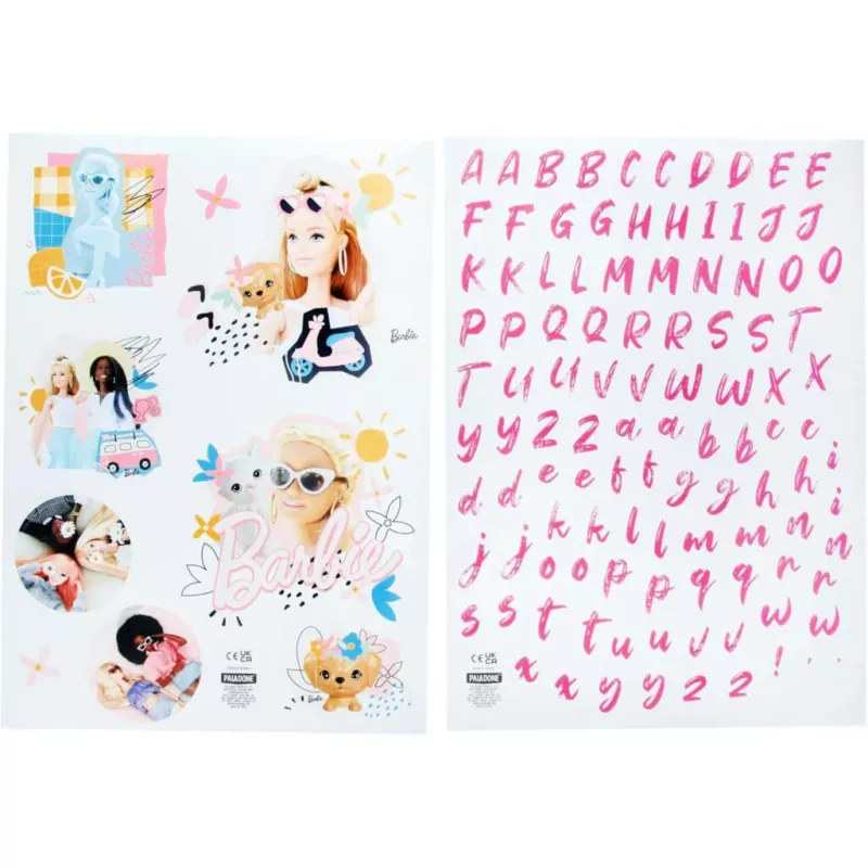 Naklejki ścienne Barbie Personalisation od Paladone