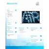 MacBook Air 15,3 cala: M4 10/10, 16GB, 512GB, 35W - Sky Blue - MC7A4ZE/A/D1