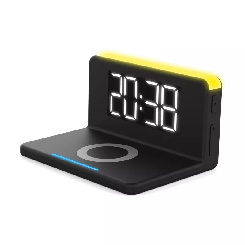 Alarm Clock Terratec ChargeAir Digital Czarny żółty 286141