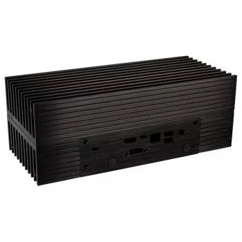 Akasa Turing A50 MKII - Ultrakleiner Formfaktor (USFF) - PC - Schwarz - Aluminium - Heimbüro - Kensington