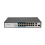 Przełącznik Extralink VIRTUS V3 Niezarządzalny L2 16x Fast Ethernet (10/100) PoE 1U Czarny