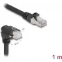 Kabel sieciowy DeLOCK Czarny 1 m Cat6 SF/UTP RJ-45