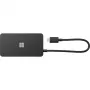 Microsoft USB-C Travel Hub - stacja dokująca - USB-C - VGA, HDMI - 1GbE (161-00002)
