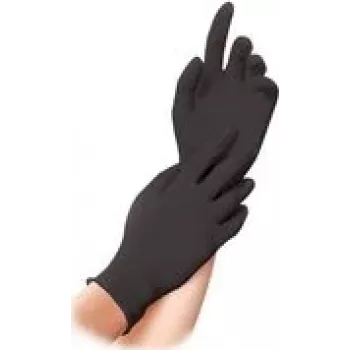 rękawiczki nitrylowe bezpudrowe XL czarne (27008)