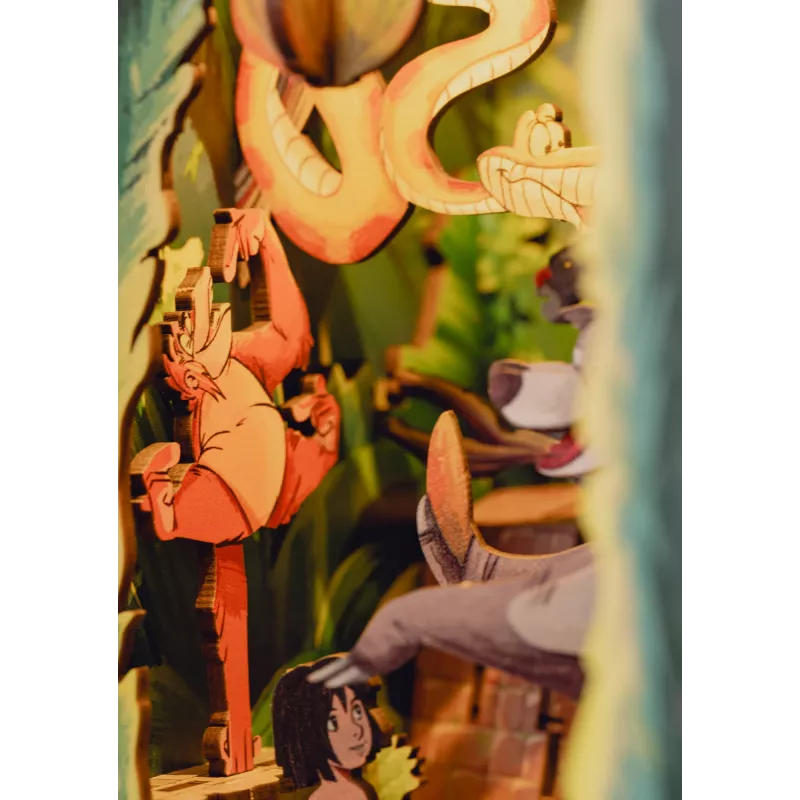 Zestaw modeli plastikowych REVELL Disney Księga dżungli Tiny Adventures 00535 – figurki zatrzaskowe, ekspozycja kolekcjonerska