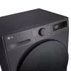 Pralka LG F2WR508S2M — ładowanie od przodu, 8 kg, 1200 obr./min, A efektywność, 60×48 cm, LED, middle Czarny