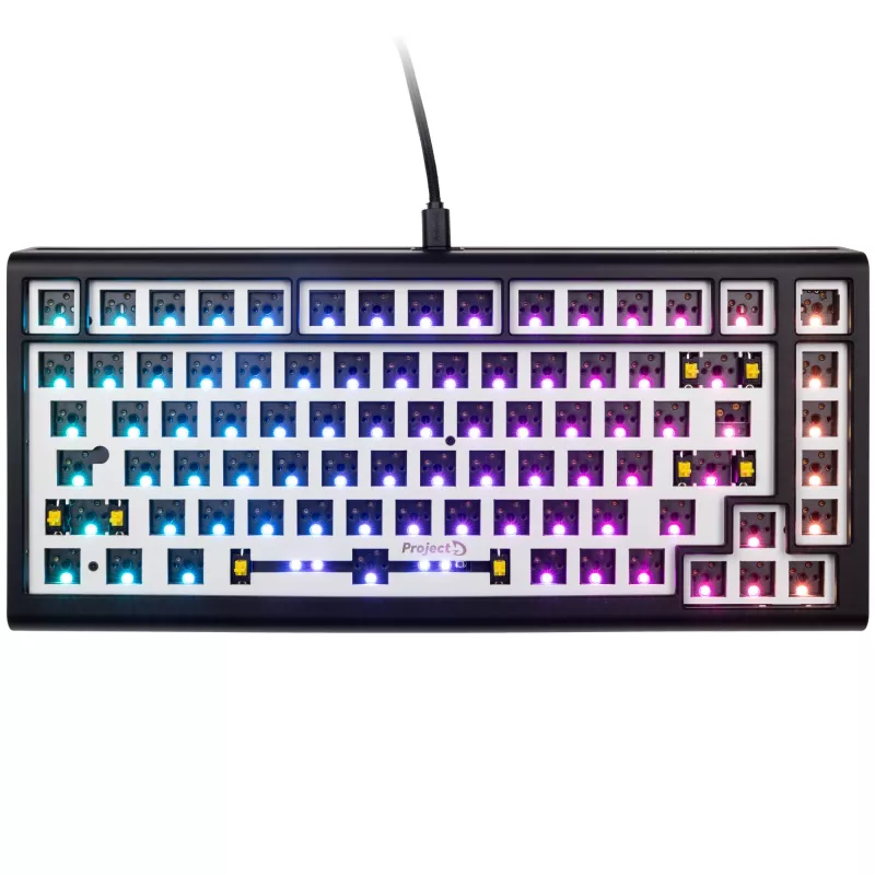 Ducky Tinker 75 klawiatura Gaming USB US English Czarna