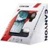 Stacja ładująca Canyon Wireless Charger Dock 3in1 QI dla Apple 15W czarna detal