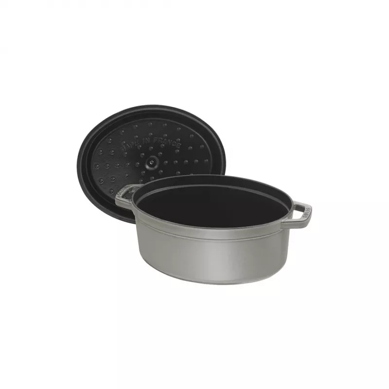 Naczynie żaroodporne z pokrywą Staub La Cocotte 5,5 l owalne