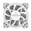 Gamemax | Wentylator obudowy | DUAL RING INFINITY | Biały
