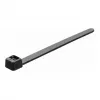 Synergy21 ALLNET 19zbh. Opaska kablowa, L200xB3,6mm, 100 szt., czarna, odporna na UV,