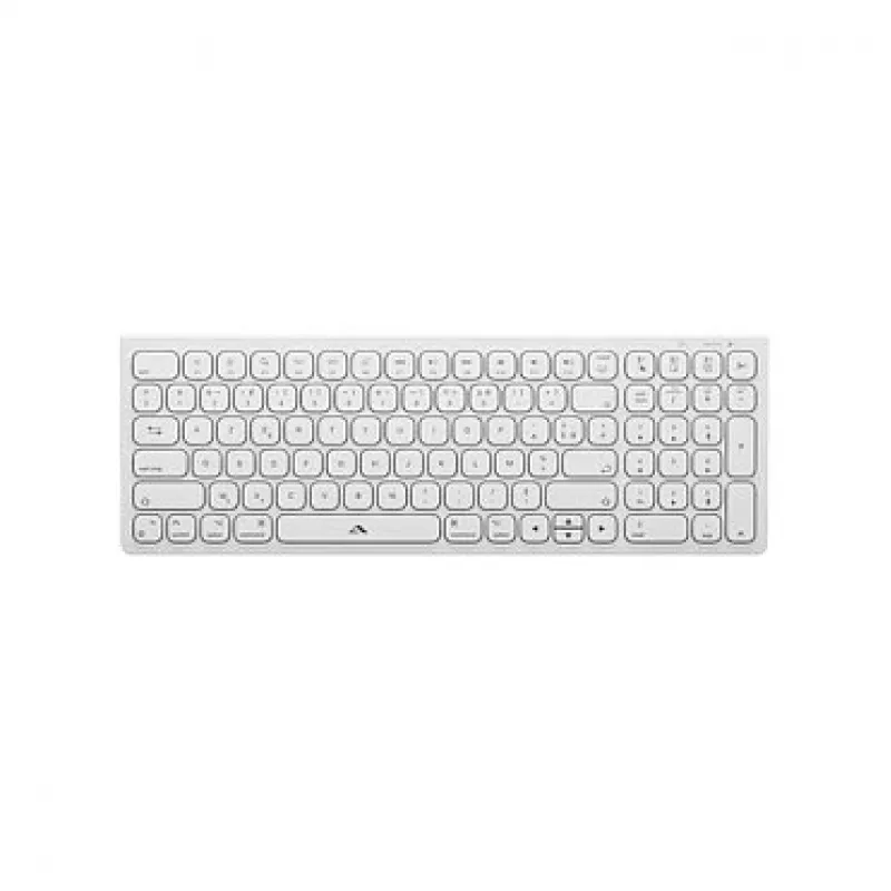 Alogic Echelon Compact USB-C BT klawiatura German+ mysz biały - Klawiatura - USB typu C - Klawiatura - USB typu C