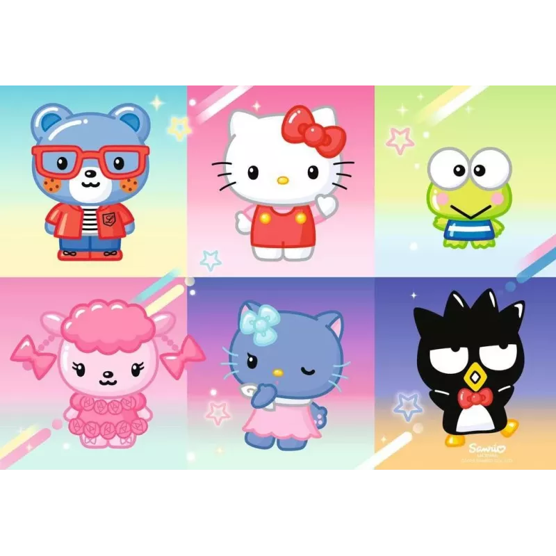 Ravensburger Puzzle Hello Kitty, 2 x 24 elementy