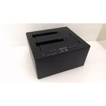 WYPRZEDAŻ. WYPRZEDAŻ. Raidsonic Icy Box | IB-121CL-C31 CloneStation dla 2x HDD/SSD z USB 3.1 (Gen 2) Type-C | UŻYWANY, ODŚWIEŻONY, BEZ ORYGINALNEGO OPAKOWANIA I INSTRUKCJI
