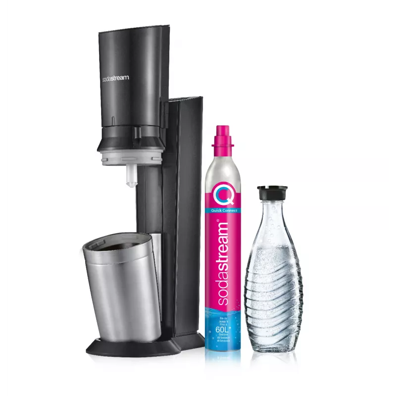 SodaStream Crystal 3.0 Czarny – saturator do wody