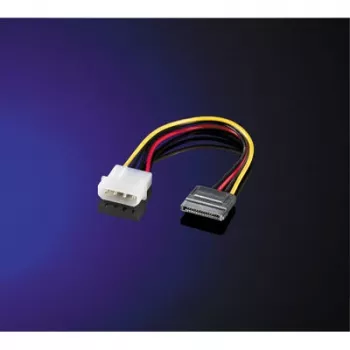 Kabel zasilający ROLINE 4-pin HDD na SATA 0.15 m