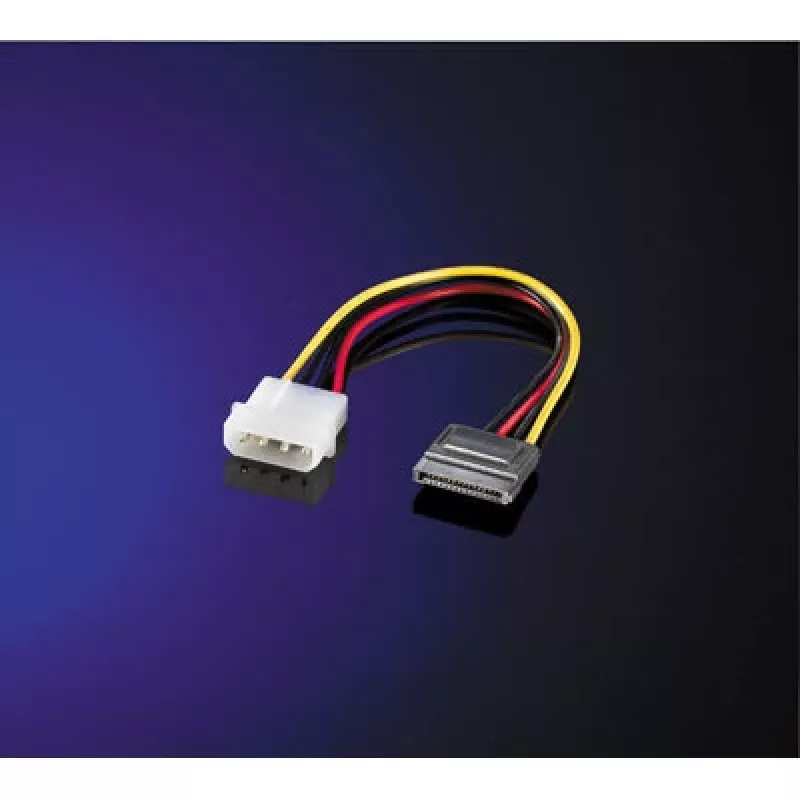 Kabel zasilający ROLINE 4-pin HDD na SATA 0.15 m