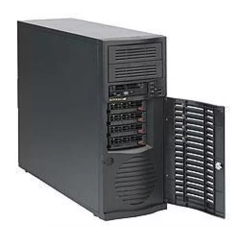 Serwerowa obudowa Supermicro SuperChassis 733TQ-668B Midi Tower czarna