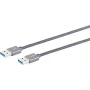Kabel USB S/CONN 13-37150 USB 3.2 Gen 2 1,5 m Szary