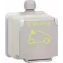 Gniazdo Legrand SAT00194 zielony up natynkowe — gniazdo elektryczne do energooszczędnych instalacji