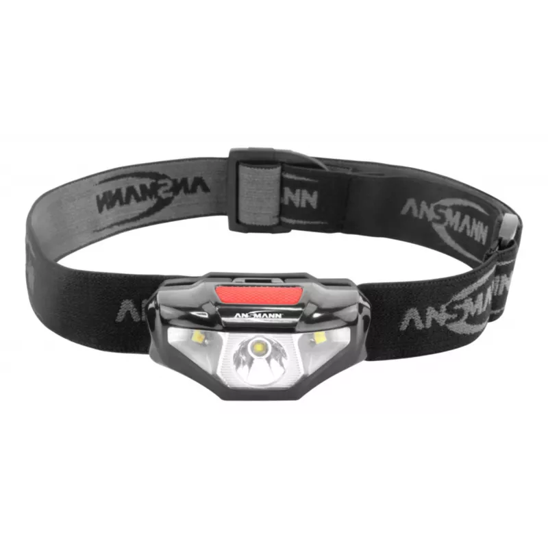Ansmann HD70B - Latarka czołowa - Czarny - akrylonitryl-butadien-styren (ABS) - Tworzywo sztuczne - IP44 - LED - 1 lampa