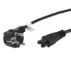 Lanberg CA-C5CA-11CC-0018-BK Stromkabel Schwarz 1,8 m CEE7/7 C5-Koppler (CA-C5CA-11CC-0018-BK)