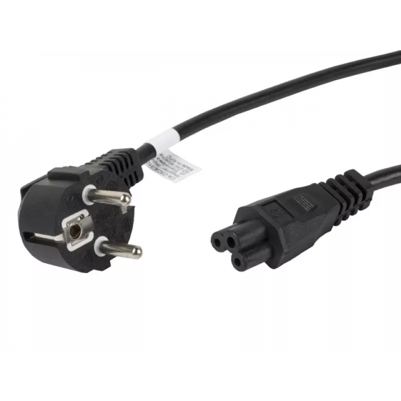 Lanberg CA-C5CA-11CC-0018-BK Stromkabel Schwarz 1,8 m CEE7/7 C5-Koppler (CA-C5CA-11CC-0018-BK)
