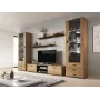 Cama set of two shelves 125cm SOHO lefkas oak/Czarny