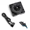 Pompka BitsPower K1M — kompaktowa czarna pompka do chłodzenia wodnego, 8–16 V, 0,7 A, 8,4 W, 62×62×28,1 mm