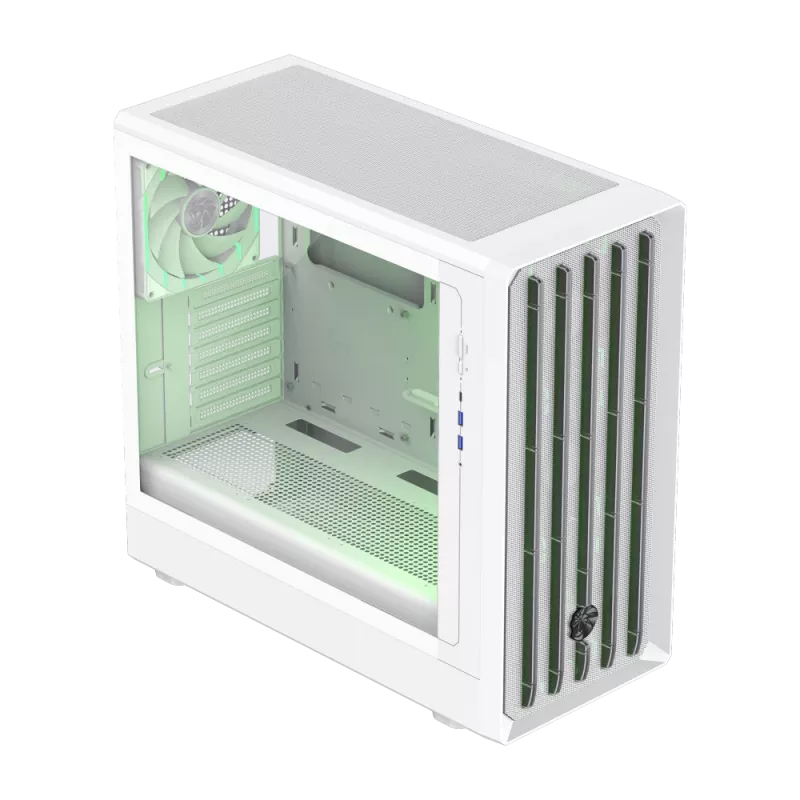 Obudowa Gamemax | CLAW 460 WH | Biała | Mid-Tower | Zasilacz nie jest dołączony