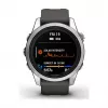 Garmin fēnix 7S Pro 3,05 cm (1,2 inch) MIP 42 mm Cyfrowy 240 x 240 pikseli Ekran dotykowy Srebrny Wi-Fi GPS (satelitarny)