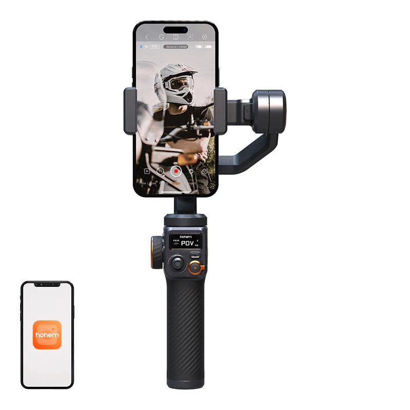 Stabilizator do aparatu w smartfonie Hohem iSteady M6 Czarny 2600 mAh 18h