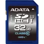 ADATA Premier SDHC UHS-I U1 Class10 32GB, 32 GB, SDHC, Klasa 10, 30 MB/s, 10 MB/s, Czarny, Niebieski