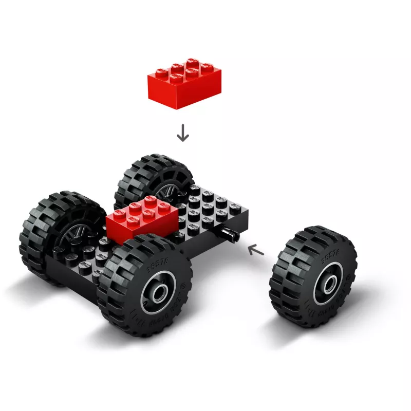 LEGO City 60450 Żółta ładowarka kołowa