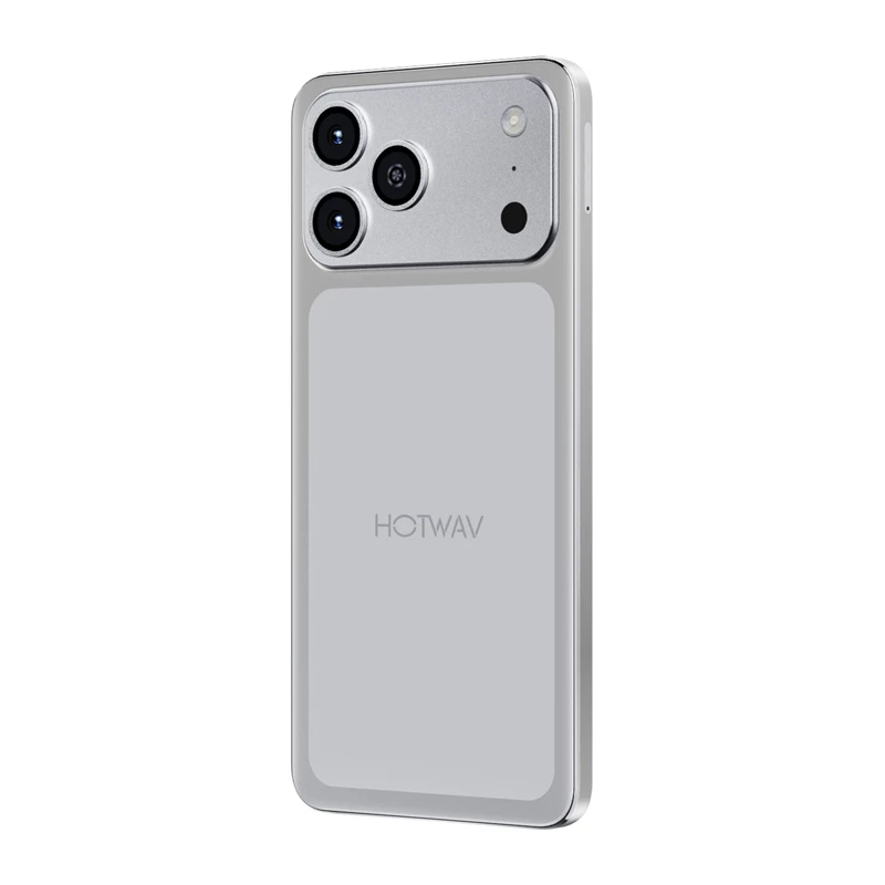 Smartfon HOTWAV A17 Pro Max srebrny — HOTWAV A17 Pro Max