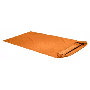 ORTOVOX Bivy Double prostokątny śpiwór dla dorosłych z poliuretanu, niebieski, pomarańczowy