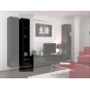 Cama Witryna VIGO '180' 180/40/30 czarny/czarny połysk