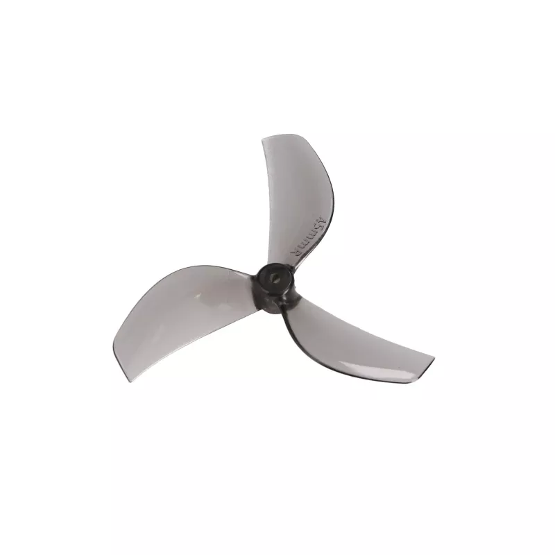 Gemfan 45mm Trójłopatowe Śmigła Szare | Śmigła do Dronów | 8 szt.