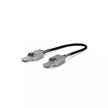 Kabel światłowodowy stosu Cisco STACK-T4-50CM=, długość 0,5 m, InfiniBand/światłowód, czarny/szary