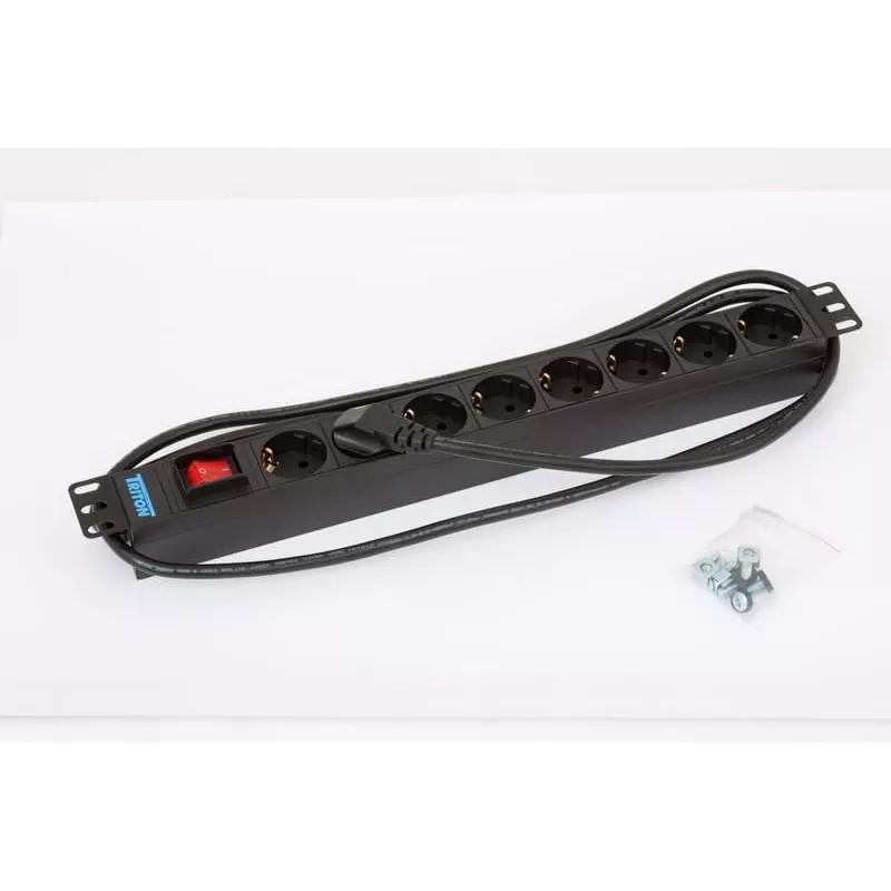 Listwa zasilająca Triton 19 cali PDU 8 gniazd AC 16A