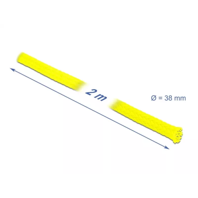 Osłona na kable DeLOCK 20755 żółta