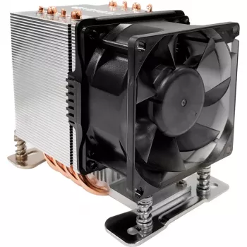 Chłodzenie procesora Inter-Tech A-35 8 cm Aluminium - Czarny (88885512)