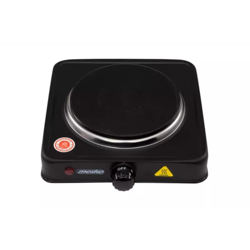 Mesko Home MS 6508 płyta Czarny Blat Płyta żeliwna 1 strefa(y)