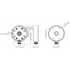 Junction box Hikvision DS-1280ZJ-DM21 Czarny Universal 4.5 kg